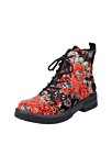 Rieker 72010-90 Schwarz-Multi | bottine à lacets noir multi automne
