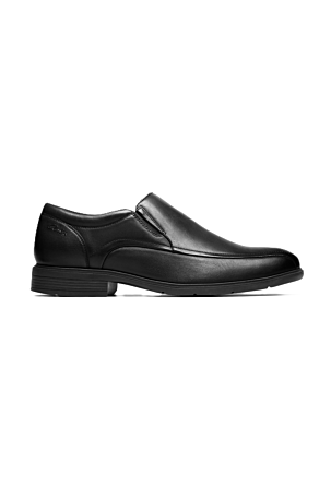 Steadwell Step Black Men's Slip-on Dress Shoe