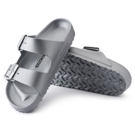 小物 ARIZONA SILVER Birkenstock Arizona EVA Metallic Silver Unisex | Canadian Footwear