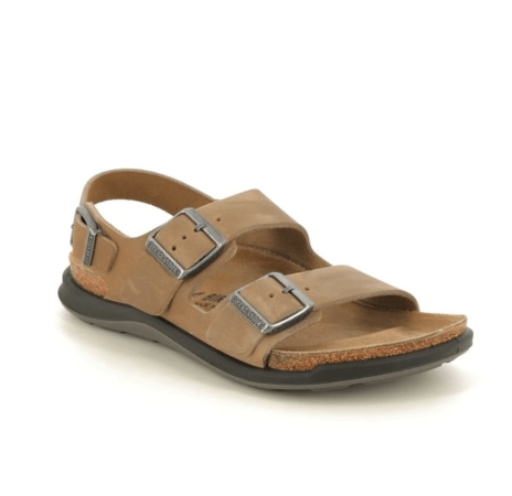 Birkenstock Women's Milano Crosstown Leather Back Strap Sandal