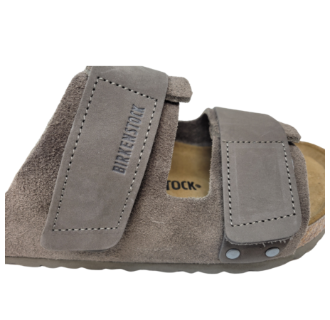 Birkenstock Uji Men's Adjustable Slide Sandal – Concrete Gray