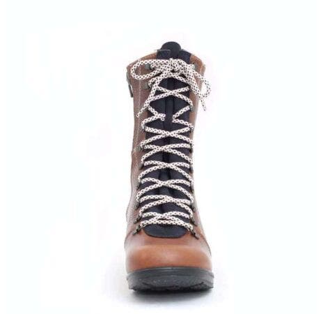 Premium Banff winter boots showcasing waterproof leather construction and wool lining for extreme cold weather hiking