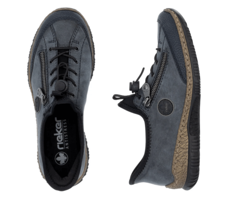 Rieker Women s Ready 2 Go STEP IN Sneaker Canadian Footwear Canadian Footwear