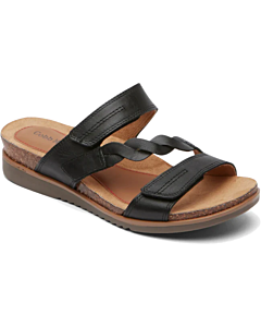 Cobb Hill May Slide Women's Sandal in Black