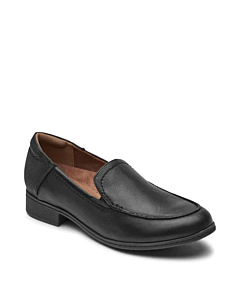 Crosbie Moc Leather Slip On Loafer