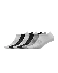 No Show Socks 6 Pack Assorted Unisex