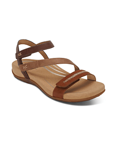 Gabby Adjustable Quarter Strap Cognac Multi