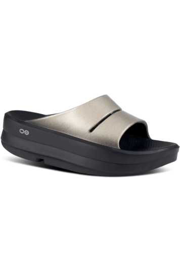 OOFOS OOmega OOahh Posh Slide Recovery Sandal | Canadian Footwear