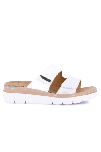 Moll CE0458 White Comfort Slide