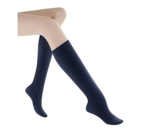 Miayilima Compression Socks for Women Women'S Fashion Casual Invisible Long  Lace Sexy Breathable Socks Compression Socks Blue One Size 