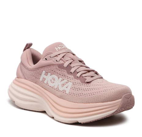 Hoka Bondi 8 Women's Running Shoes Pink