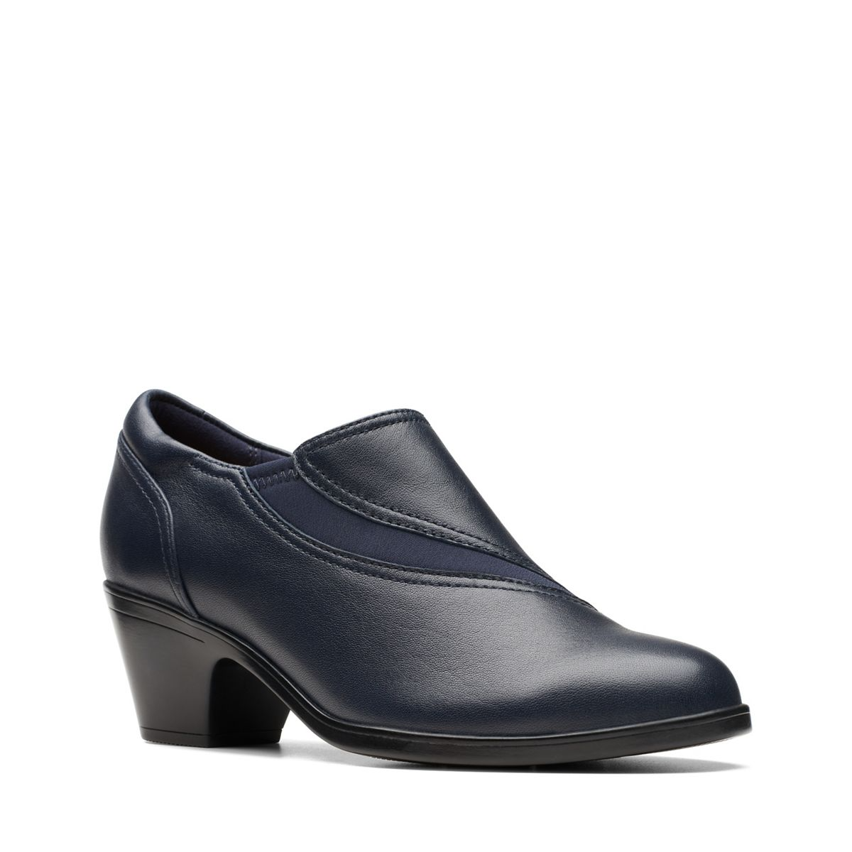 Clarks Emily2 Dove Leather Dress Shoe | Canadian Footwear